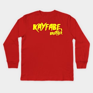 Kayfabe, Brother Kids Long Sleeve T-Shirt